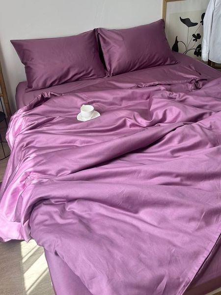 Комплект постельного белья Сатин Premium &bull; 100% хлопок Турция &bull; Фрезія SATIN-FREZIA фото