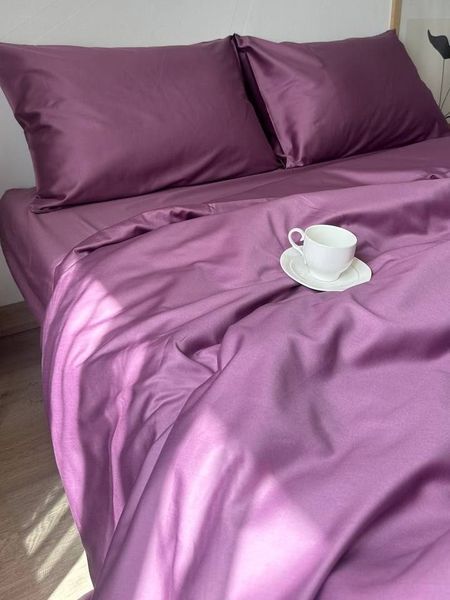 Комплект постельного белья Сатин Premium &bull; 100% хлопок Турция &bull; Фрезія SATIN-FREZIA фото