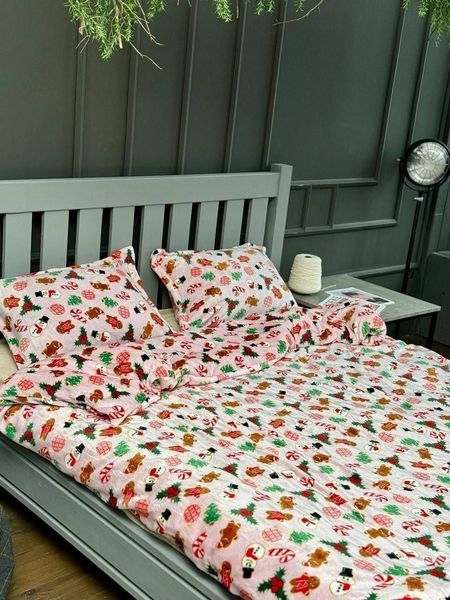 Комплект плюшевої постільної білизни, Принт № 6 PLUSH-PRYNT-6 фото