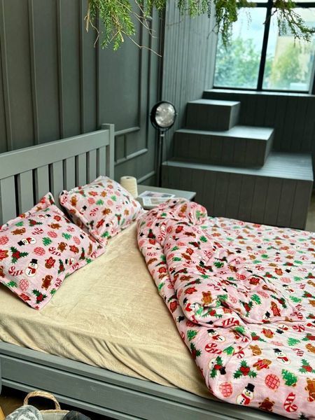 Комплект плюшевої постільної білизни, Принт № 6 PLUSH-PRYNT-6 фото