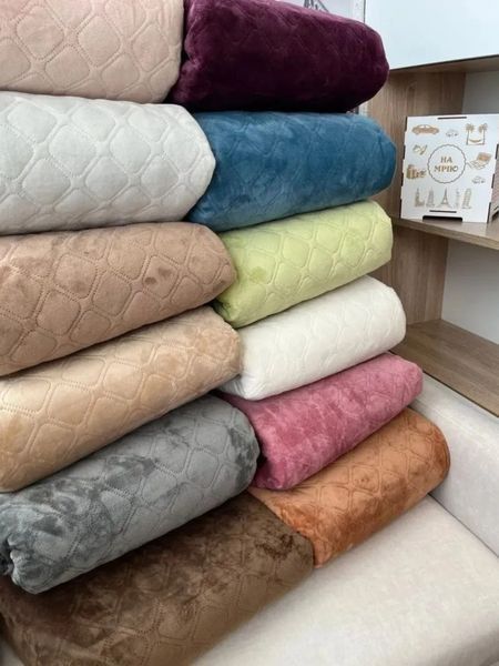 Велюровое покрывало ТЕП &bull; премиальное, двустороннее (вариант 1) BLANKET-VELOUR-TEP-1 фото