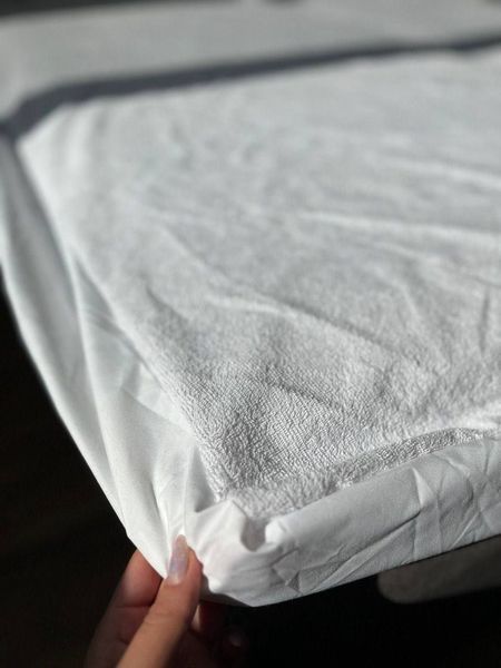 Водонепроникний наматрацник АКВАСТОП (Ода) &bull; махра, 100% бавовна MATTRESS-PAD-AQUASTOP-ODA фото