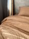 Комплект постельного белья Страйп-сатин &bull; 100% хлопок &bull; Мокко STRIPE-SATIN-MOKKO фото 2