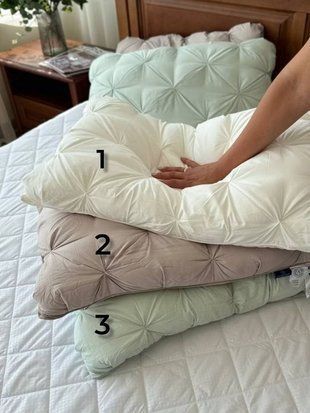 Анатомическая подушка (тесто) с микрогелем, чехол из микрофибры 50&times;70 PILLOW-ANATOMIC-DOUGH-MICRO-50x70 фото