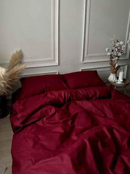 Комплект постільної білизни Бязь Gold Lux &bull; 100% бавовна &bull; Бордо BYAZ-GOLD-BORDO фото