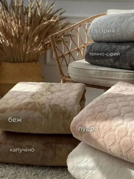 Велюровое покрывало ТЕП &bull; премиальное, двустороннее (вариант 7) BLANKET-VELOUR-TEP-7 фото