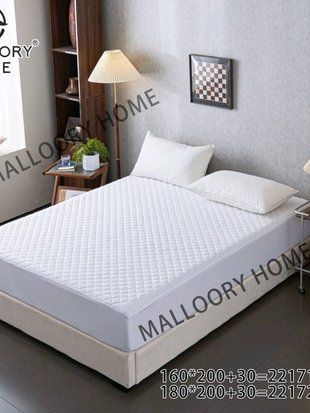 Стьобаний х/б наматрацник &laquo;АКВА-СТОП&raquo; на резинці MATTRESS-PAD-AQUASTOP-QUILTED-160x200 фото