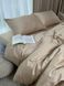 Комплект постільної білизни Сатин Premium &bull; 100% бавовна Туреччина &bull; Пісок SATIN-PISOK фото 4