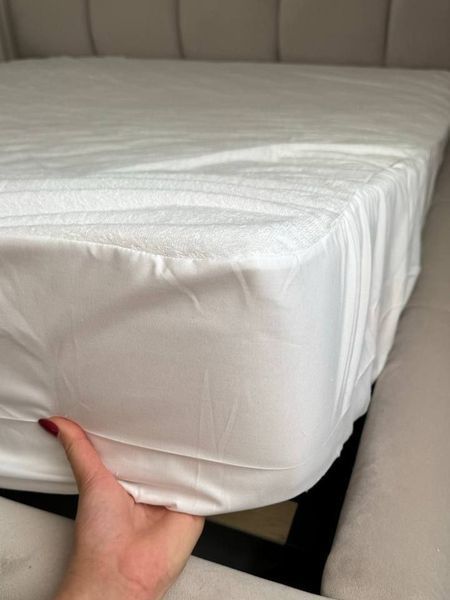Водонепроникний махровий наматрацник &laquo;АКВАСТОП&raquo; &bull; SOFT TEXTILE HOME &bull; 100% бавовна MATTRESS-PAD-AQUASTOP фото