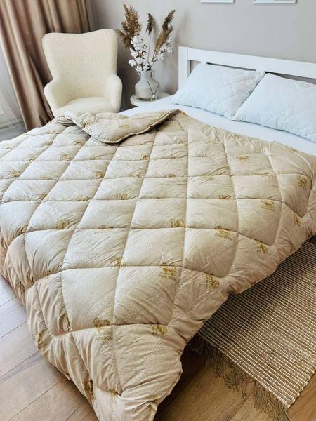 Одеяло всесезонное с шерстяным наполнителем &bull; 350 г/м&sup2; BLANKET-WOOL-20-80-350 фото