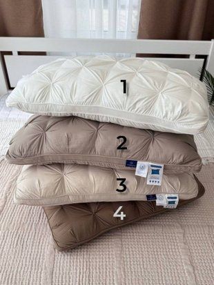 Анатомическая подушка (тесто) Зефирка 50&times;70 см PILLOW-ANATOMIC-DOUGH-ZEFIRKA фото
