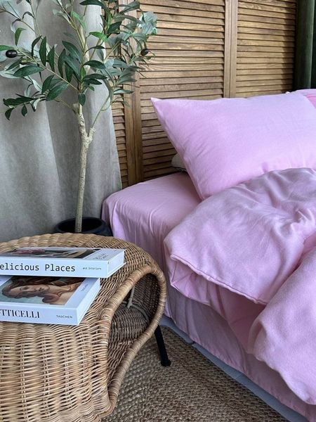 Комплект постельного белья Фланель байка &bull; 100% хлопок Турция &bull; Soft Rose FLANEL-SOFT-ROSE фото